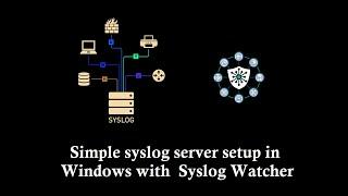 Simple Syslog server setup in Windows using Syslog Watcher