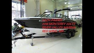 MONTEREY 224 FS, 2018, FOR SALE, ZACH PAIDER, RIVER VALLEY MARINA, RED WING, MN #zachpaider