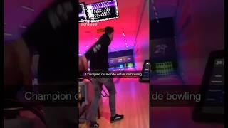 le champion du monde de bowling