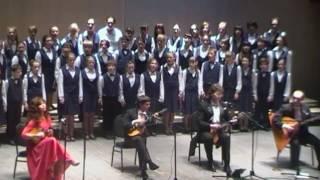 Квартет СКАЗ и ДМШ им. Хачатуряна (Москва). Old russian song. Quartet SKAZ and Children's Choir