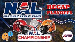 National Arena League (NAL) 2025 Final Recap And Division Championship Games!