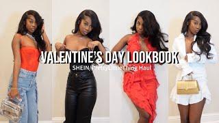 VALENTINE'S DAY OUTFIT IDEAS/ LOOKBOOK 2024 SHEIN/ PrettyLittleThing HAUL