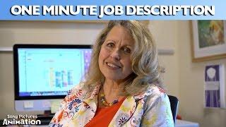 One Minute Job Descriptions - Production Manager Theresa Bentz