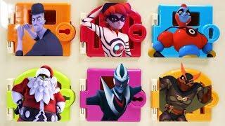Find Queen Bee Miraculous Ladybug Villains Trapped Doors Surprises