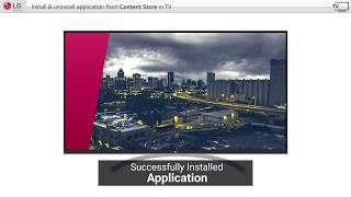 [LG WebOS TV] - How to Use the LG Content Store on LG Smart TVs