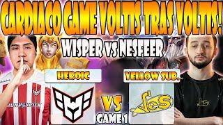 HEROIC VS YELLOW SUBMARINE BO3[GAME 1]WISPER, SCOFIELD VS NESFEER, REIBL-PGL WALLACHIA S3- DOTA 2