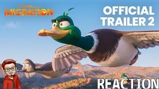 Migration | Official Trailer 2 | Reaction (NMGSmash Reacts)