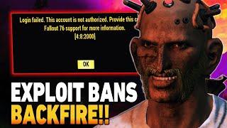 Fallout 76 Ban Wave Fiasco: Innocent Players Hit!