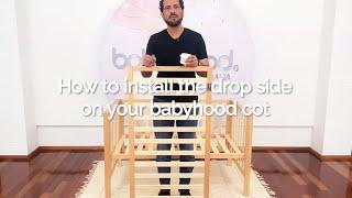 How To Install A babyhood Cot Drop Side Screw Pin Models