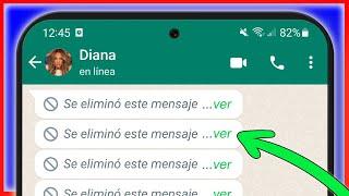 Cómo LEER LOS MENSAJES ELIMINADOS DE WHATSAPP 2024 SIN APLICACIONES