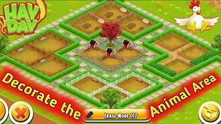 Decorate the Animal Area : Farm Designing : Decoration idea : Hay Day - TeMct Gaming
