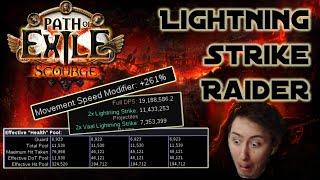 [PoE 3.16] Lightning Strike Raider - Fastest/Tankiest Build Yet!