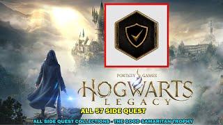 Hogwarts Legacy walkthrough - All 57 side quest collections - The good samaritan trophy