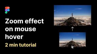 Image Zoom On Mouse Hover in Figma