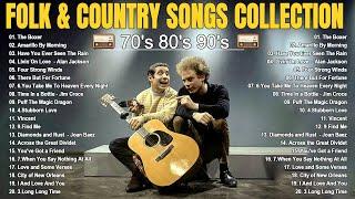 Classic Folk Music - Folk & Country Music Collection 60's 70's - Music Folk Songs 70s 80s