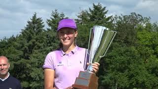 Pia Babnik holds her nerve on a playoff hole to win the 2021 Jabra Ladies Open