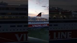 MS Viking Gabriella leaving Tallinn