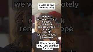 7 Sites to Find Remote Jobs for Beginners ( Work from Anywhere)