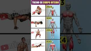 Faça esse treino de corpo inteiro todos os dias 