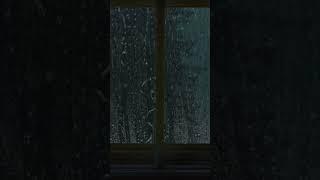 Window Rain Sounds - Rain sounds for sleep - Thunderstorm - Green Noise Sleep