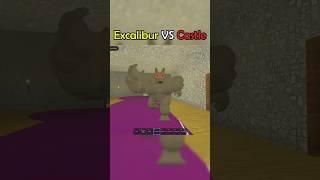 Excalibur vs Castle ️ #deadrails #roblox