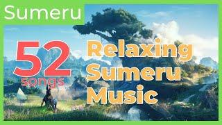 Relaxing Sumeru OST (1.5 hours 52 songs) | Relaxing Genshin Impact OST 原神 | bgm study sleep music