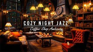 Ethereal Piano Late Night Jazz  Cozy Coffee Shop with Jazz Relaxing Music for Sleep, Work, Study