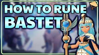 HOW TO RUNE BASTET (Water desert queen) v2 - Summoners War: Chronicles