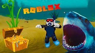 Роблокс - Подводное плавание на озере Квилл  Roblox - Scuba Diving at Quill Lake  Часть #1