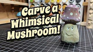 Yes, you can Carve This Mushroom!!