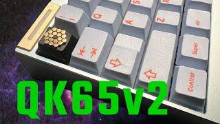 QK65v2 Clacky Build - Gateron CM / GMK Yuri Skydata / POM Plate / Top Mount / Sound Test