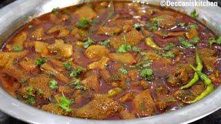 Hyderabadi Famous Chaakna (Old City Style Chakna Recipe) Bakrid Recipes
