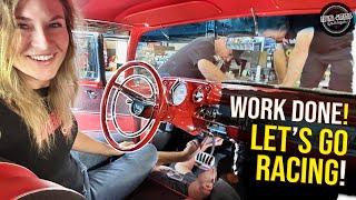 Craziest 57 Chevy build!!! PLUS RACING!