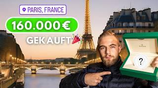 Hab eine Rolex für 160K in Paris gekauft! 