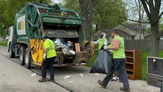 Over 8 Hours Of Garbage Trucks in Action!
