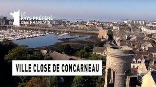 La ville close de concarneau - Région Bretagne - Le Monument Préféré des Français