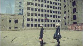 Прохождение за 9S. NieR:Automata PS4 Часть №1. Завод