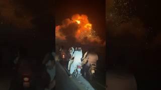  BREAKING: Video footage shows missile landing in Pakistan after India attacks various sites