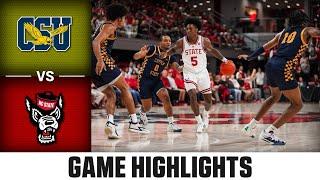 Coppin State vs. NC State Game Highlights | 2024-25 ACC Men's Basketball