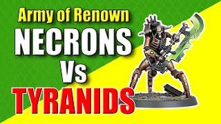 Necron Annihilation Legion Vs Tyranids Battle Report