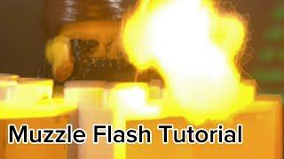 LEGO Muzzle Flash Tutorial | Stop Motion