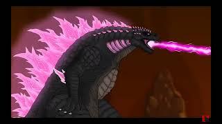 battle of godzillas: thermo godzilla vs evolved godzilla!!! gazil lod battle