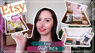 Etsy Craft Kits You Have to Try | Etsy UK Small Business Craft Kit Haul