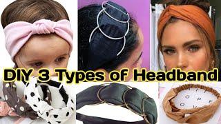 abadok yasash| how to make head bands| Old leggings headbands| Diy diadema| DIY 3 Ways Easy Headband