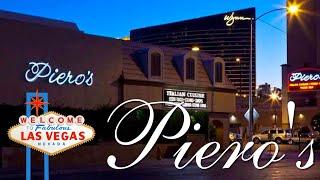 Vegas' MAFIA Hangout - Piero's Italian! GoBigOrGoHome Eats