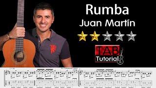 Rumba Cancion Popular by Juan Martín | Fingerstyle Guitar Tutorial + Sheet & Tab