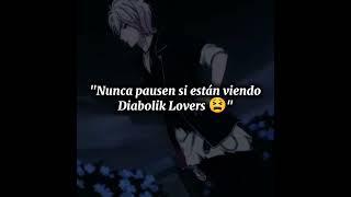 por favor no lo hagan  #diaboliklovers #arabellakimchanselene