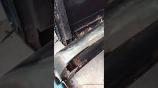 Chevy C10 Project: Short bed conversion in progress #c10
