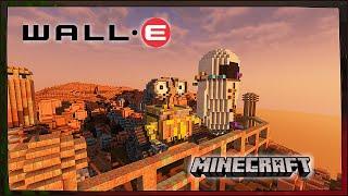 Wall E + Eve   (Minecraft _ Timelapse)