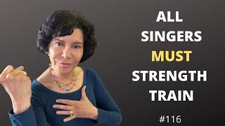 How To Build Vocal Strength - ALL SINGERS NEED TO STRENGTH TRAIN!